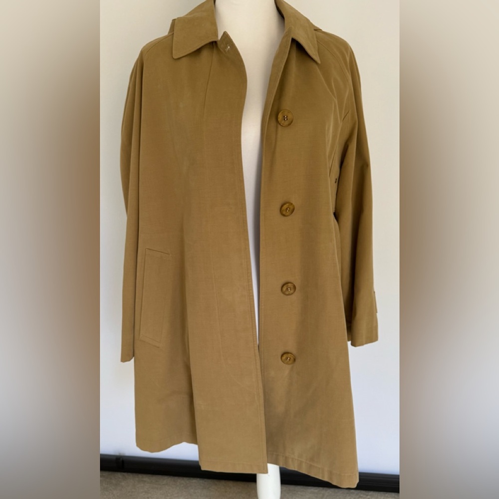 Vintage Burberry’s’ Hooded Coat - Size 4 - Picture 2 of 16